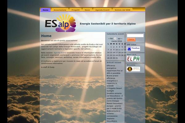 esalp.eu site used Esalp_sunsky_3_2011