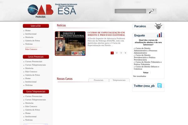 esapb.com.br site used Esa