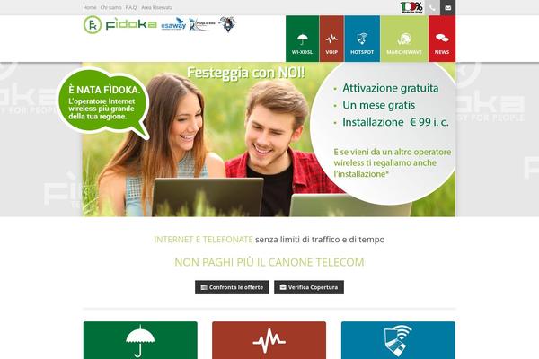 Site using Advanced iFrame plugin