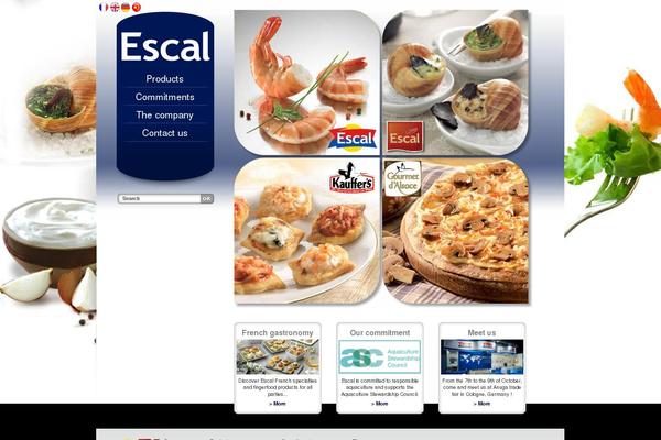 escal.fr site used Escal