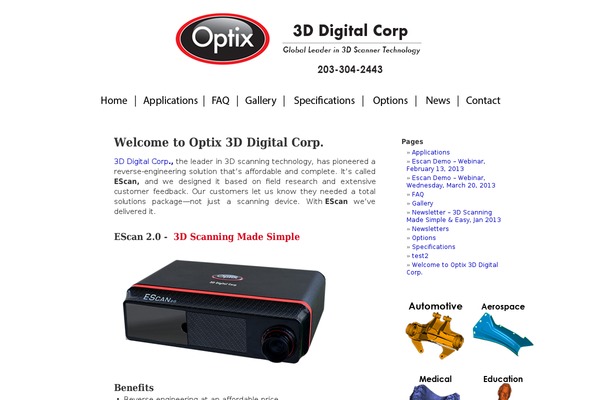 Default theme site design template sample