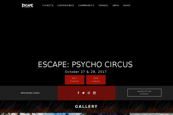 escapeallhallowseve.com site used Insomniac