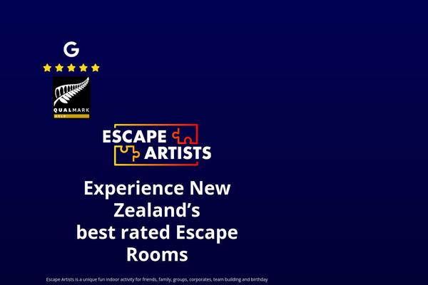 escapeartists.nz site used Escape-artists