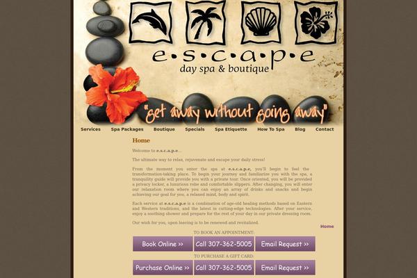 escapedayspa.us site used Spa