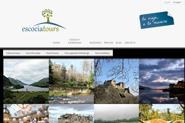 escociatours.com site used Ilaria