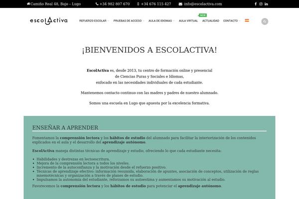 escolactiva.com site used Royal