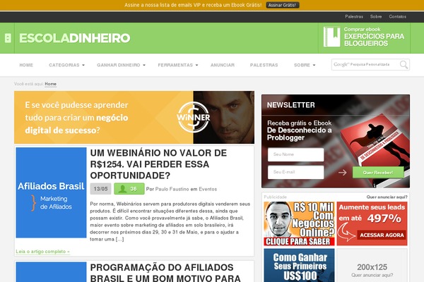 escoladinheiro.com site used Paulofaustino