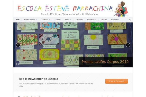 escolaestevebarrachina.cat site used Modernize v3.13