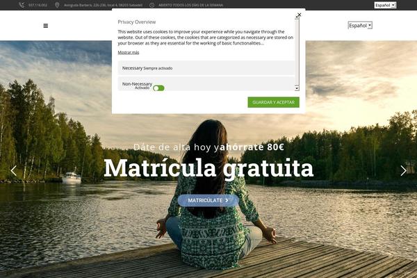 Anahata theme site design template sample