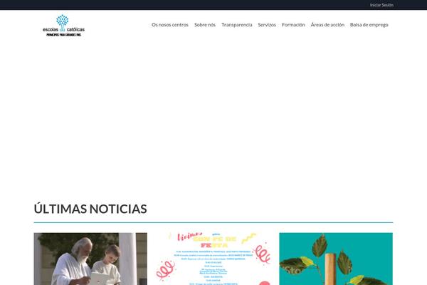 escolascatolicas.es site used Escuelascatolicas
