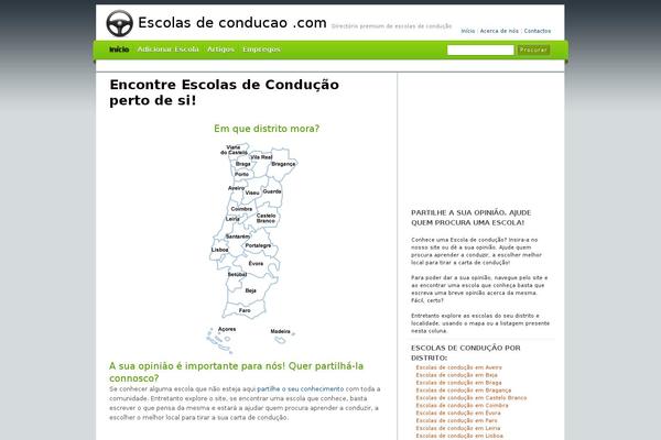 escolasdeconducao.com site used Escolas