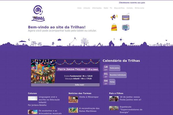 escolatrilhas.com.br site used Trilhas