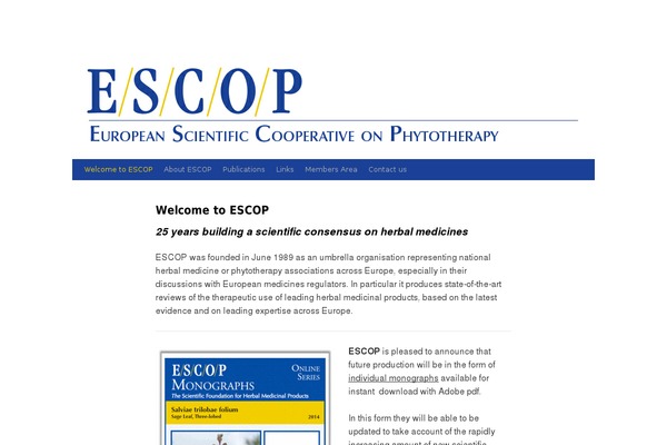 escop.com site used Escop-2018