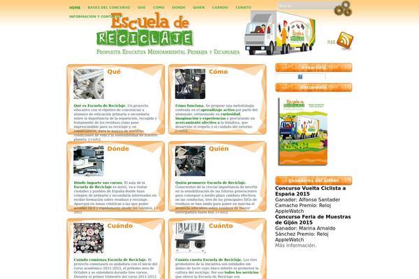 escueladereciclaje.com site used Melitus