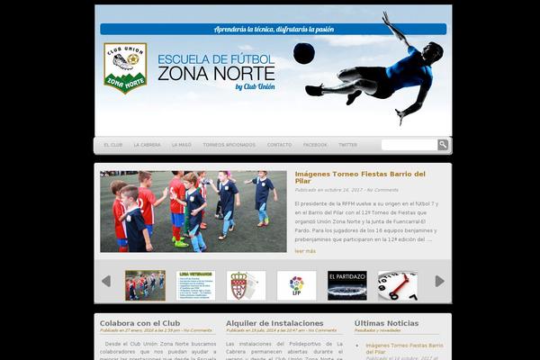 escuelafutbolzonanorte.com site used Wpcreativixesp