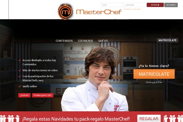 escuelamasterchef.com site used Masterchef