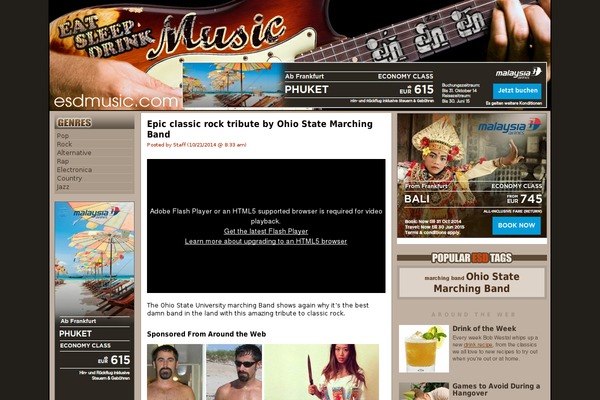 esdmusic.com site used Bm2008