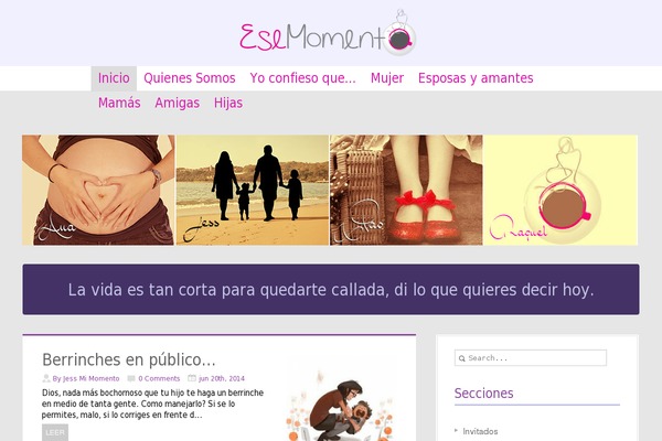 esemomento.mx site used Blueblog