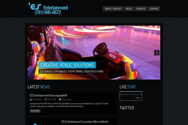 esentertain.com site used Clubber