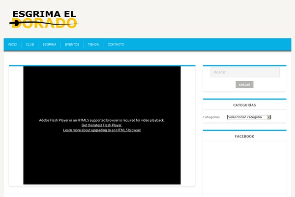 esgrimaeldorado.com site used Eldorado2015