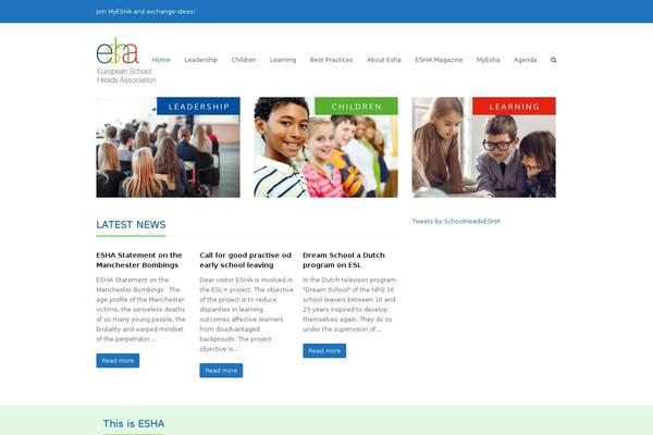 esha.org site used Total Child