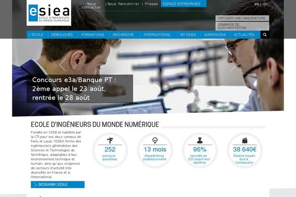 esiea.fr site used Esiea