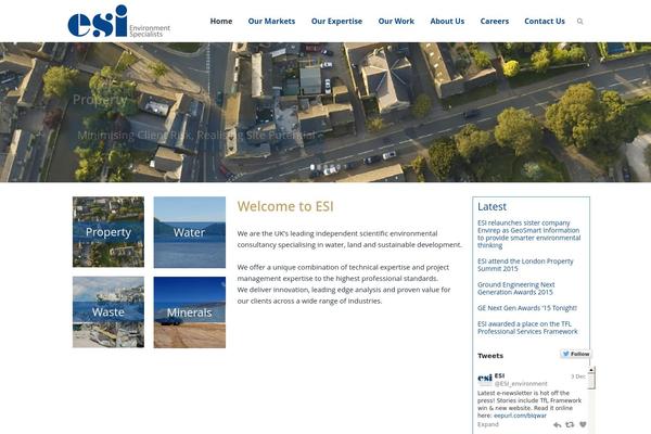 Bridge theme site design template sample