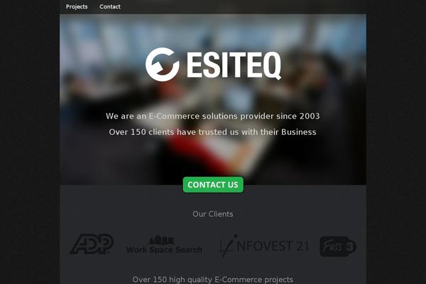 esiteq.com site used Esiteq