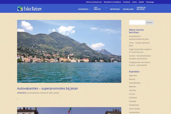 OceanWP theme site design template sample