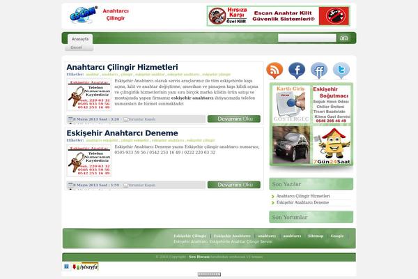 SEO Hocasi V3 theme site design template sample