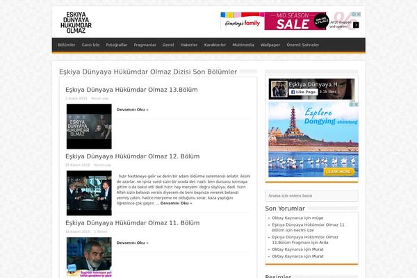 Sahifa theme site design template sample