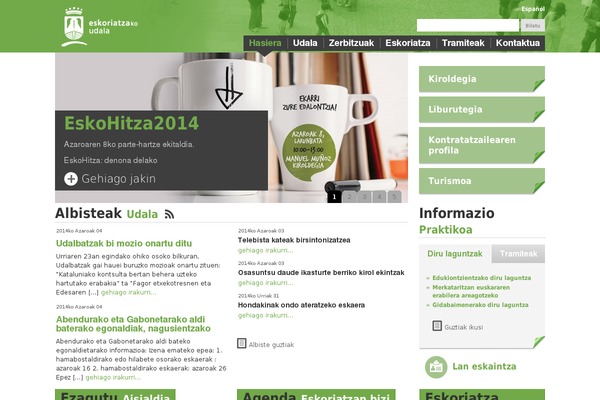 eskoriatza.net site used Eskoriatza