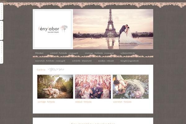 Prophoto4 theme site design template sample