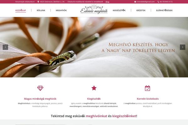 eskuvoimeghivo.eu site used Eskuvoimeghivo