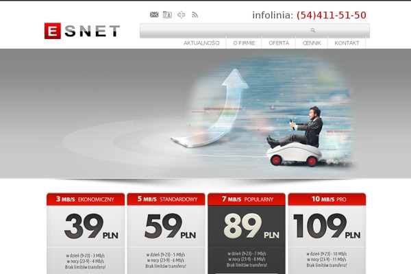 esnet.pl site used Esnet