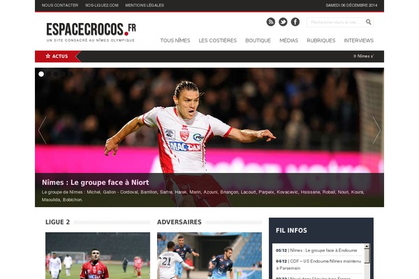 espacecrocos.fr site used Espace