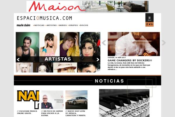 espaciomusica.com site used Tendenzias2017