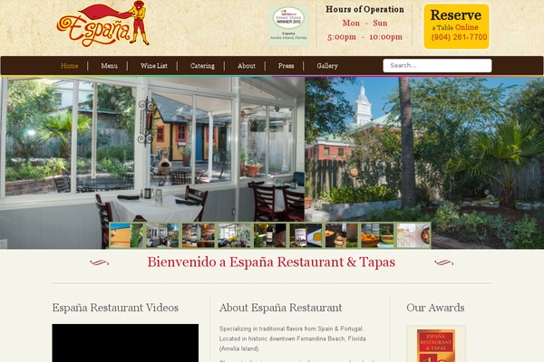 espanadowntown.com site used Wp-espana