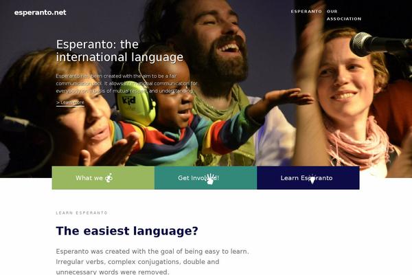 esperanto.net site used Esperanto