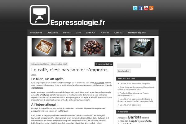 espressologie.fr site used zeeSynergie