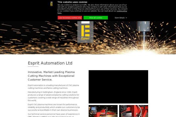 espritautomation.com site used Esprit