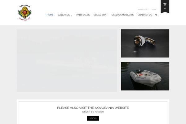Oxygen theme site design template sample