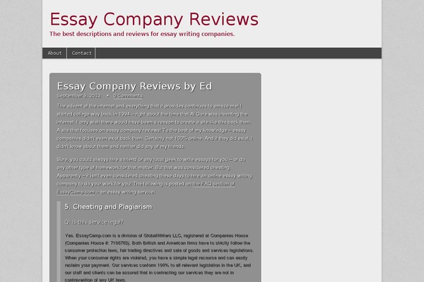 Magazine Basic theme site design template sample