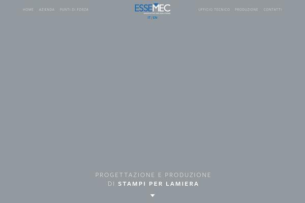 essemec.it site used Palazzinatheme