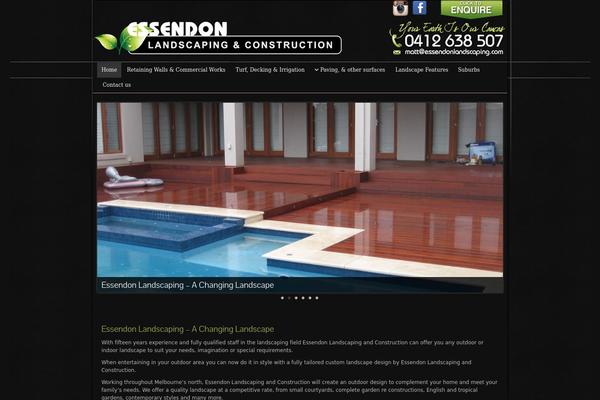 Graphene theme site design template sample