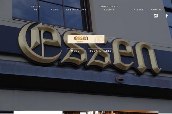 essenrestaurant.com.au site used Frioul