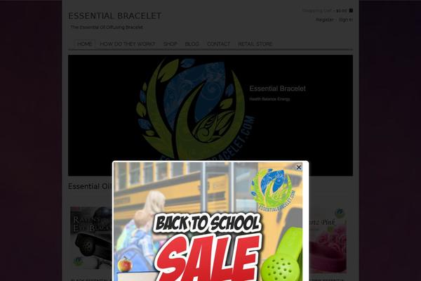 essentialbracelet.com site used Blanco-new