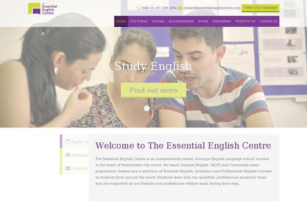 essentialenglishcentre.com site used Essentialenglishcentrewordpress