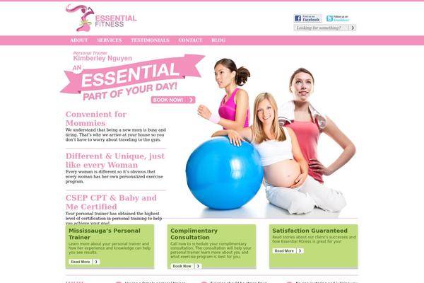 essentialfitness.ca site used Summkim