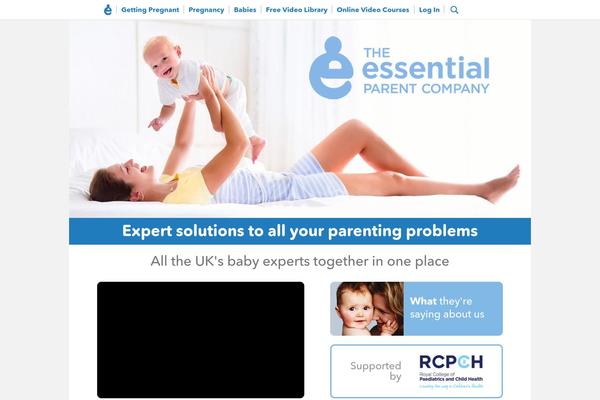 essentialparent.com site used Essentialparent-child